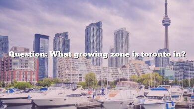 Question: What growing zone is toronto in?