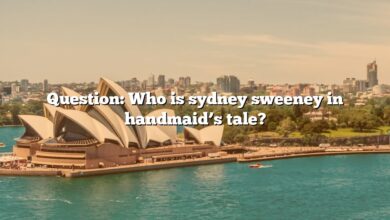 Question: Who is sydney sweeney in handmaid’s tale?