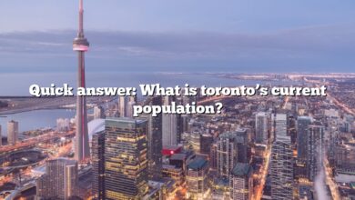 Quick answer: What is toronto’s current population?