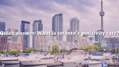 Quick answer: What is toronto’s positivity rate?