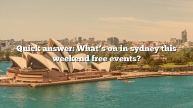 Quick answer: What’s on in sydney this weekend free events?
