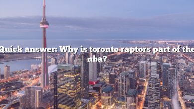 Quick answer: Why is toronto raptors part of the nba?