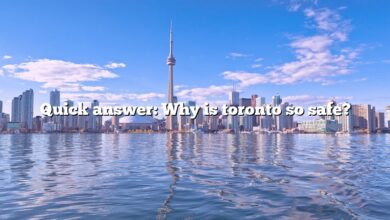 Quick answer: Why is toronto so safe?