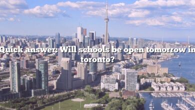 Quick answer: Will schools be open tomorrow in toronto?