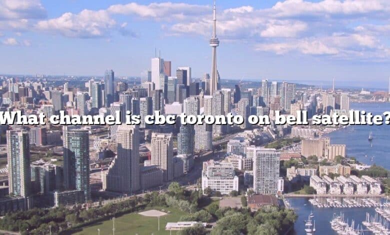 What channel is cbc toronto on bell satellite?