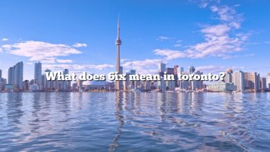 What does 6ix mean in toronto?