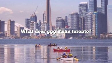 What does ggg mean toronto?