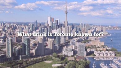 What drink is Toronto known for?