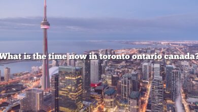 What is the time now in toronto ontario canada?
