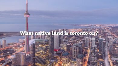 What native land is toronto on?