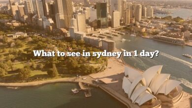 What to see in sydney in 1 day?