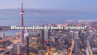 Where can i donate books in toronto?