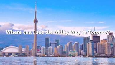 Where can I see the Milky Way in Toronto?
