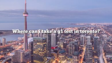 Where can i take a g1 test in toronto?