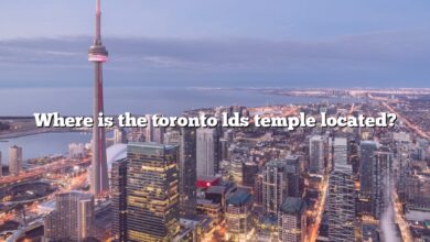 Where is the toronto lds temple located?