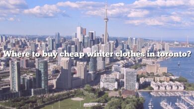 Where to buy cheap winter clothes in toronto?