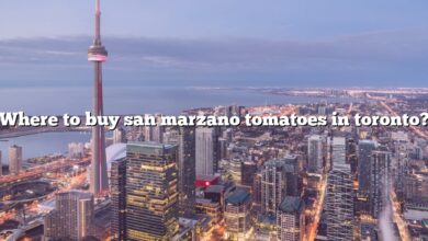 Where to buy san marzano tomatoes in toronto?