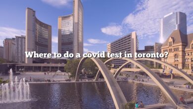Where to do a covid test in toronto?