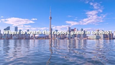 Where to watch the raptors game in toronto?