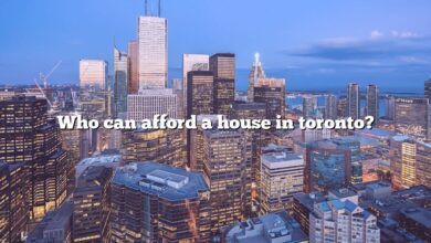 Who can afford a house in toronto?