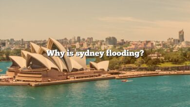 Why is sydney flooding?