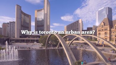 Why is toronto an urban area?