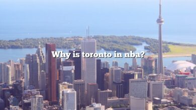 Why is toronto in nba?