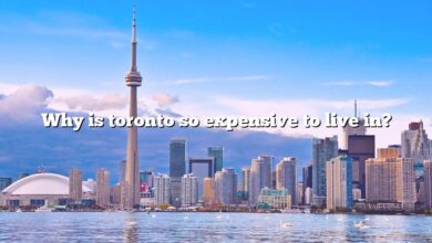 Why is toronto so expensive to live in?