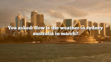 You asked: How is the weather in sydney australia in march?