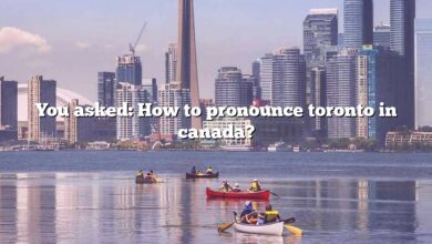 You asked: How to pronounce toronto in canada?