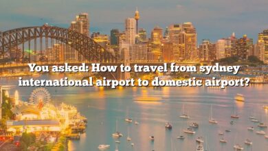 You asked: How to travel from sydney international airport to domestic airport?