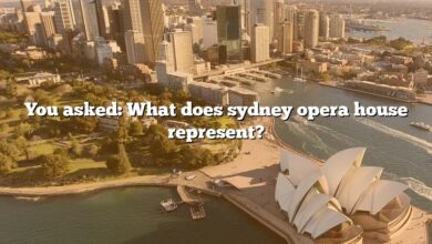 You asked: What does sydney opera house represent?
