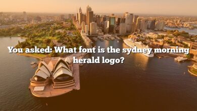 You asked: What font is the sydney morning herald logo?