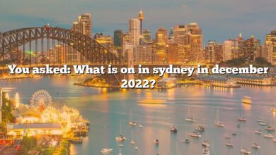 You asked: What is on in sydney in december 2022?