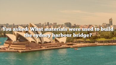 You asked: What materials were used to build the sydney harbour bridge?
