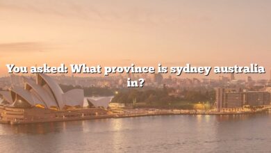 You asked: What province is sydney australia in?