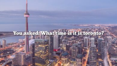 You asked: What time is it is toronto?