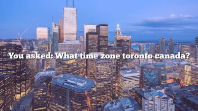 You asked: What time zone toronto canada?