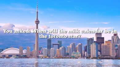 You asked: When will the milk calendar be in the toronto star?